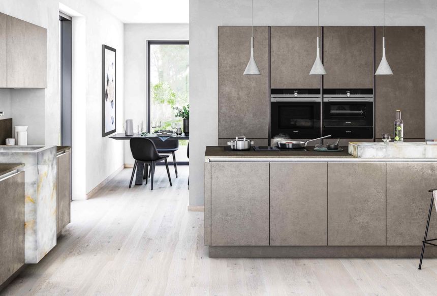 Designküche Leuchtend