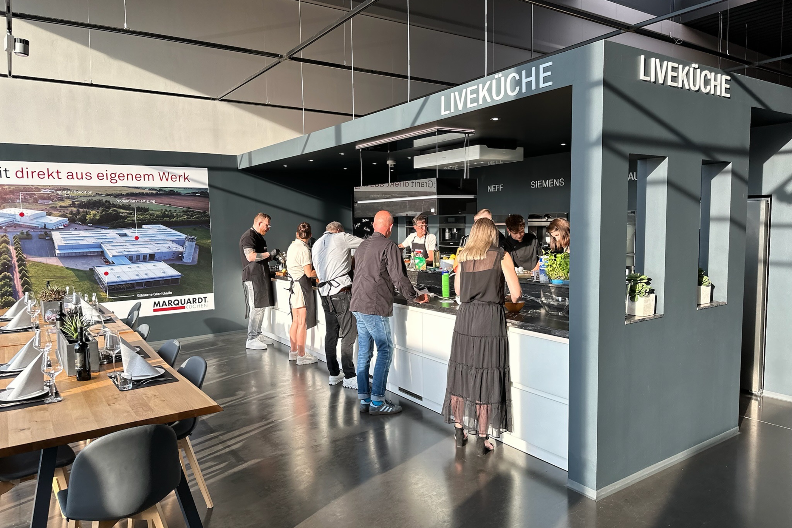 Live-Cooking-Erlebnis bei Marquardt