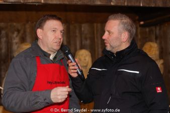 Promikochen auf dem Weihnachtsmarkt in Gotha
