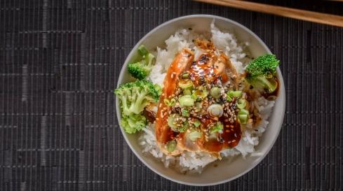 Marquardt Küchen: Reis Mit Hähnchen Teriyaki