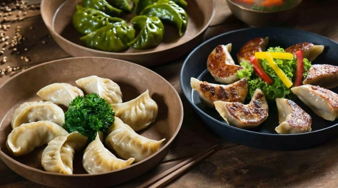 Chinesische Teigtaschen