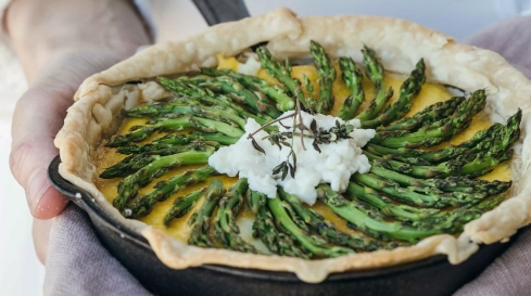 Marquardt Küchen: Spargel Quiche