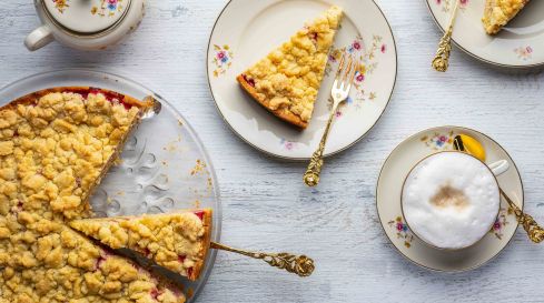 Rhabarberkuchen Rezept