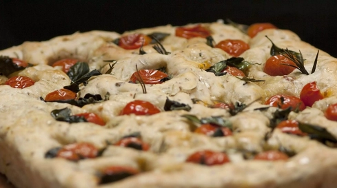 Focaccia mit Rosmarin