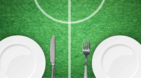 DIY-Tischset-Fussball