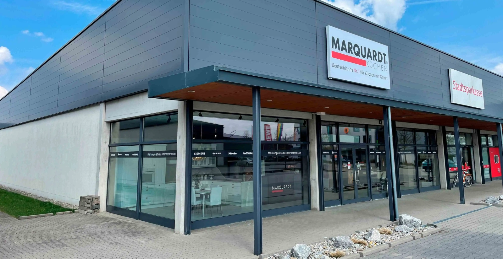 Marquardt küchenstudio Augsburg Außenansicht